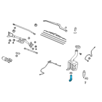 OEM 2012 Honda Pilot Level Sensor Diagram - 76835-SZA-000