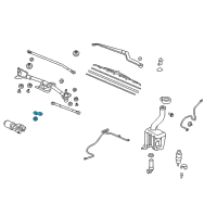 OEM 2010 Honda Pilot Link Assy. A Diagram - 76520-SJC-A01