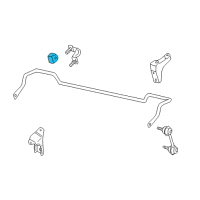 OEM 1998 Infiniti QX4 Bush - Rear STABILZER Diagram - 56243-0E016