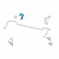 OEM Nissan Altima Bracket Assy-Stabilizer Mounting Diagram - 56234-2B500