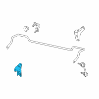 OEM 1999 Nissan Altima Bracket-Rear Stabilizer, RH Diagram - 56311-2B500