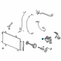 OEM 2002 Honda Accord Valve Sub-Assy., Safety Diagram - 38801-P9K-E01