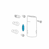 OEM 2009 Dodge Sprinter 2500 Bulb-Tail Lamp Diagram - 5104647AA