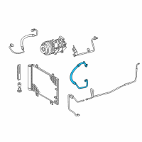 OEM Lexus GS450h Hose, Suction Diagram - 88712-30410