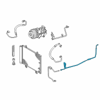 OEM 2015 Lexus GS450h Tube, Liquid, NO.1 Diagram - 88716-30061