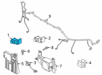 OEM Hyundai Ioniq 5 ULTRASONIC SENSOR ASSY-P.A.S Diagram - 99310-GI600-CA