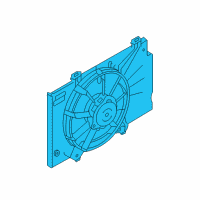 OEM 2018 Ford EcoSport Fan Module Diagram - H1BZ-8C607-K