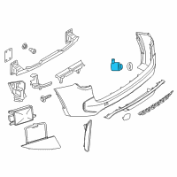 OEM BMW i3 Melbournerot Ultrasonic Transducer Diagram - 66-20-9-312-613