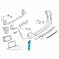 OEM 2016 BMW X5 Rear Reflector, Rear Left Diagram - 63-14-7-850-005