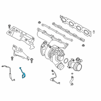 OEM BMW 330e LINE FROM TURBOCHARGER-CYLIN Diagram - 11-53-8-629-971