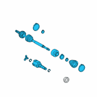 OEM 2016 Toyota Corolla Axle Assembly Diagram - 43420-02B62