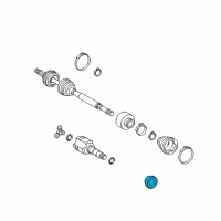 OEM 2016 Scion iM Axle Seal Diagram - 90311-35068