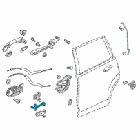 OEM 2019 Honda Passport Checker Complete, Rear Diagram - 72840-TG7-A02