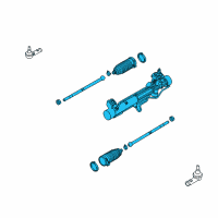 OEM 2011 Ford Focus Gear Assembly Diagram - 9S4Z-3504-BRM