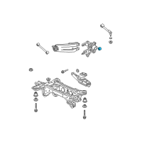 OEM 2007 Honda Ridgeline Bush, RR. Knuckle Diagram - 52367-SJC-A02