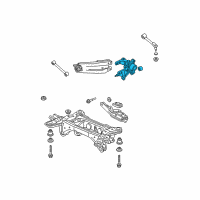 OEM 2012 Honda Ridgeline Knuckle, Right Rear Diagram - 52210-SJC-A02