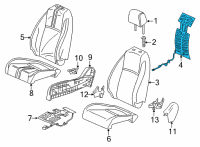 OEM 2022 Honda Civic HEATER, R- FR Diagram - 81124-T20-A21