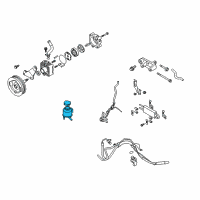 OEM Nissan 370Z Tank Assembly - Reservoir Diagram - 49180-1MH3A