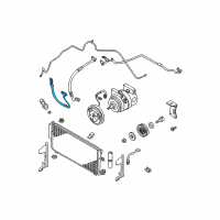 OEM Nissan Maxima Hose-Flexible, High Diagram - 92490-7Y000