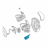 OEM 2019 Honda Ridgeline Cap, Base (R) Diagram - 76202-TG7-A01