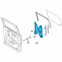 OEM 2020 Ford F-150 Window Regulator Diagram - FL3Z-1627000-U