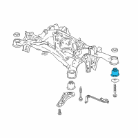 OEM 2021 Toyota Mirai Rear Cushion Diagram - 52275-11010