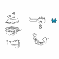 OEM Toyota Avalon Air Duct Diagram - 17881-0A060