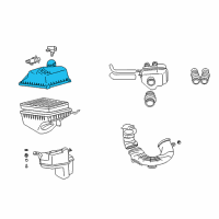 OEM 2004 Toyota Avalon Cover Diagram - 17705-0A080