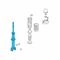 OEM 2006 Chrysler Sebring ABSORBER-Suspension Diagram - 4895051AC