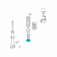 OEM 2006 Dodge Stratus INSULATOR-Spring Diagram - 4616201AC