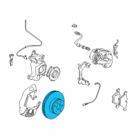 OEM 2001 BMW 525i Brake Disc, Ventilated Diagram - 34-11-6-767-061