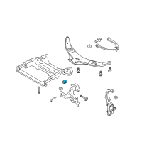 OEM Infiniti EX37 Nut Diagram - 55269-EG00A