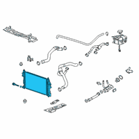 OEM 2012 Buick Regal Radiator Diagram - 22762531