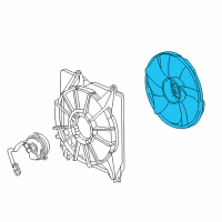 OEM 2019 Acura TLX Fan, Cooling Diagram - 19020-5J2-A01