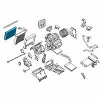 OEM 2014 Ford Focus Filter Assembly Diagram - CV6Z-19N619-A