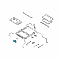 OEM 2005 Infiniti G35 Motor Assy-Sunroof Diagram - 91295-AL510