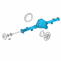 OEM Ford F-150 Differential Assembly Diagram - AL3Z-4026-A