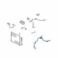 OEM Scion xB Tube Assembly Diagram - 88710-1A011