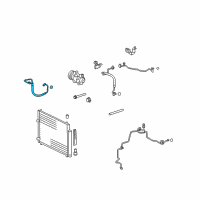 OEM 2009 Scion xB Discharge Hose Diagram - 88703-1A011