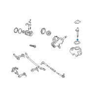 OEM Buick Riviera Upper Bearing Diagram - 5697804