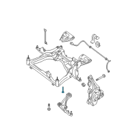 OEM Nissan Pathfinder Bolt Diagram - 54368-JA010