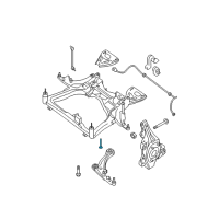 OEM Nissan Altima Bolt Diagram - 54368-JA010