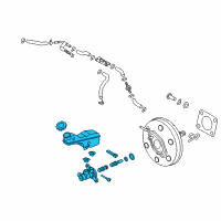 OEM 2018 Kia Sedona Cylinder Assembly-Brake Diagram - 58510A9300