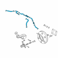 OEM 2016 Kia Sedona Hose Assembly-INTENSIFIE Diagram - 59120A9000