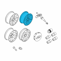 OEM Ford Edge Wheel, Alloy Diagram - BT4Z-1007-C