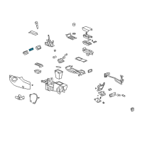 OEM 2007 Saturn Outlook Heater & AC Control Diagram - 10385181