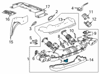 OEM 2022 Chevrolet Corvette Insulator Diagram - 84240190