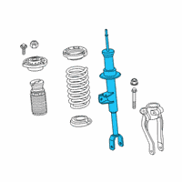 OEM 2019 BMW M850i xDrive Front Left Spring Strut Diagram - 31-31-6-871-995