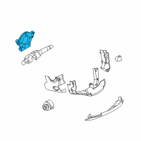 OEM Steering Angle Sensor Assembly Diagram - 47945-JK00A