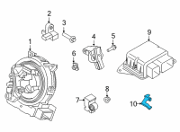 OEM Ford Bronco SENSOR - SEAT POSITION Diagram - M2DZ-14B416-A